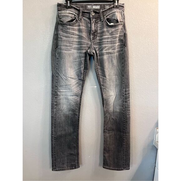 BKE Other - BKE Carter Straight Leg Black Wash 29R Men’s Jeans